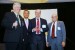 Professor T. Grandon Gill, Chair of the Award Ceremony, Professor Hsing-Wei Chu, Program Committee Co-Chair, and Dr. Nagib Callaos, General Chair, giving Professor Richard Segall a plaque "In Appreciation for A Great Keynote Address at a Plenary Session."